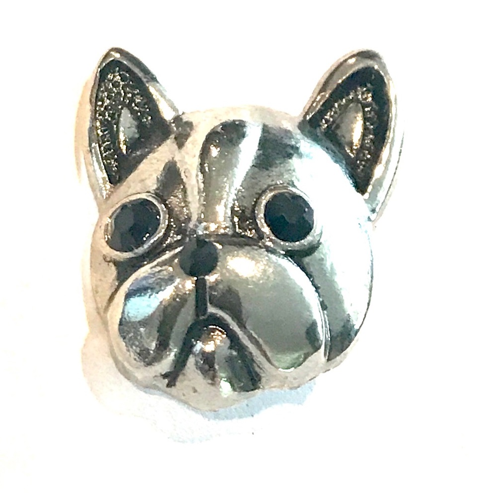 Snap button 20mm Gingersnaps Frenchmen dog ASN20